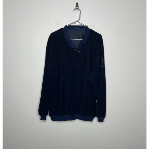 Sunderland Of Scotland Jacket Mens XL Windbreaker Pullover Navy Blue Logo - Picture 5 of 11